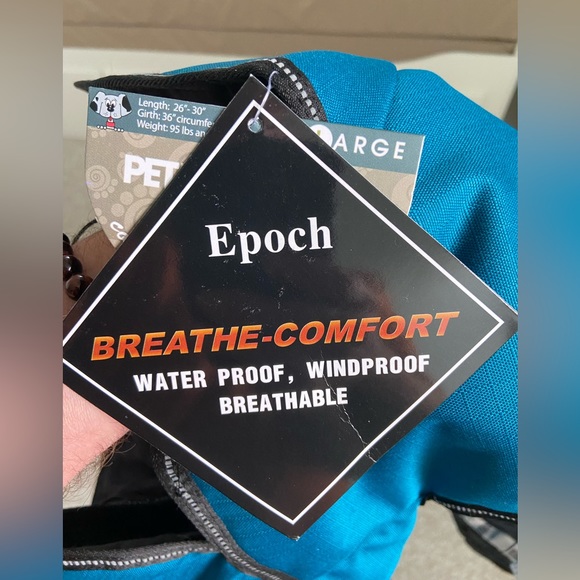 PetRageous Coat size XXL in Teal for Large Breed Dog NWT - Picture 5 of 13